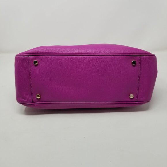 KATE SPADE Purple Bow Handbag with Removable Adjustable Strap Handbags Bags - Picture 7 of 16